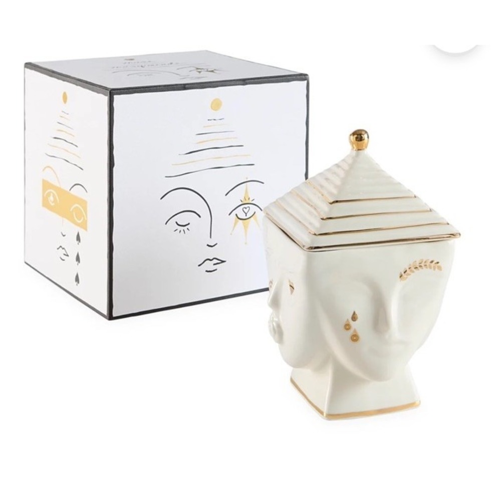 Muse Masquerade Candle Jonathan Adler Luxury Art Deco Glam Hollywood Regency